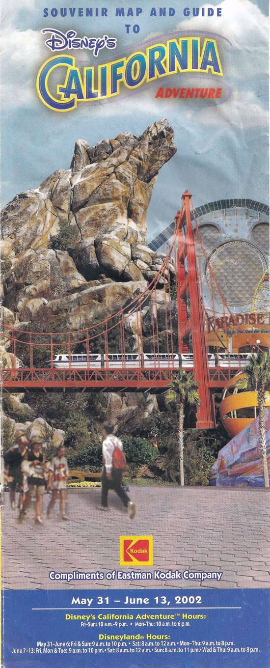 2002 road trip vacation to California